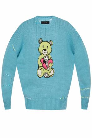 Embroidered woven sweater, zdjęcie 1 Embroidered woven sweater od Amiri